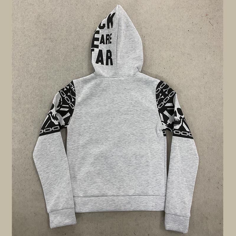 European and American fashion high street Harajuku women's street sexy waist cinched zipper cardigan hooded sweatshirt