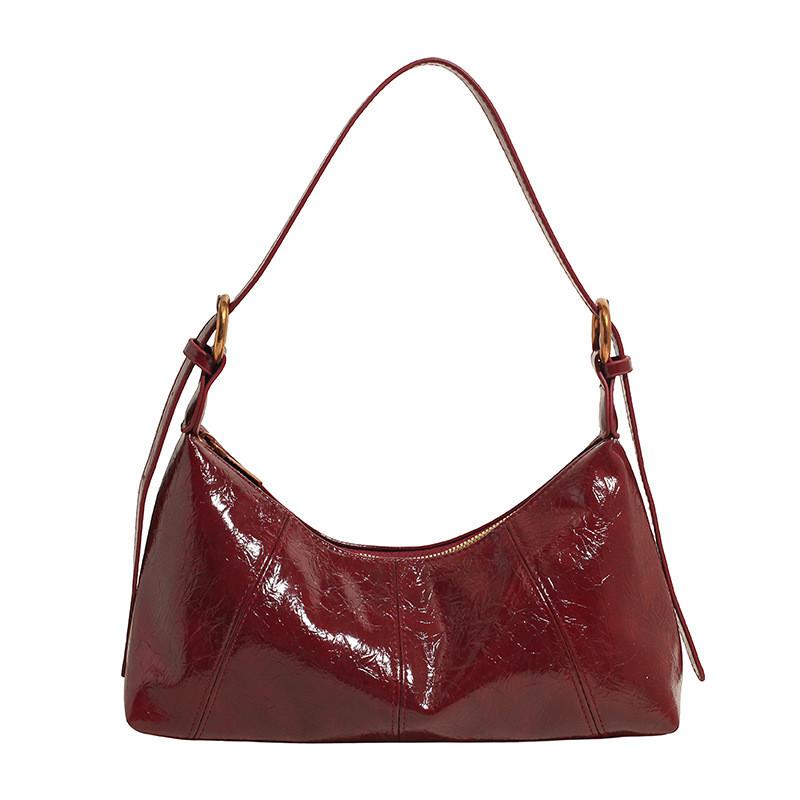 IELGY Ladies One-Shoulder Underarm Bag Retro Merad Color Cross-Body Fashion Bag