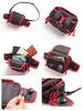 Сумка-мешок для бака DEGNER Suction Cup Pouch Pipeing 1.5L Black/Red NB-180