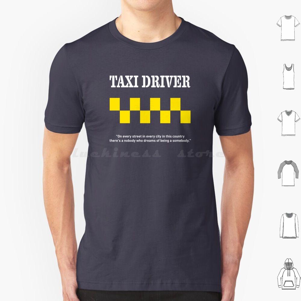 Taxi Driver By Scorsese 1976 T Shirt Big Size 100 Cotton Robert De Niro Movies Films Cinema Cinematography Thriller Harvey