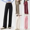 Women Yoga Pants High Waist Wide Leg Pants Breathable Lounge Trousers Spring Autumn Floor Length Pants for Women