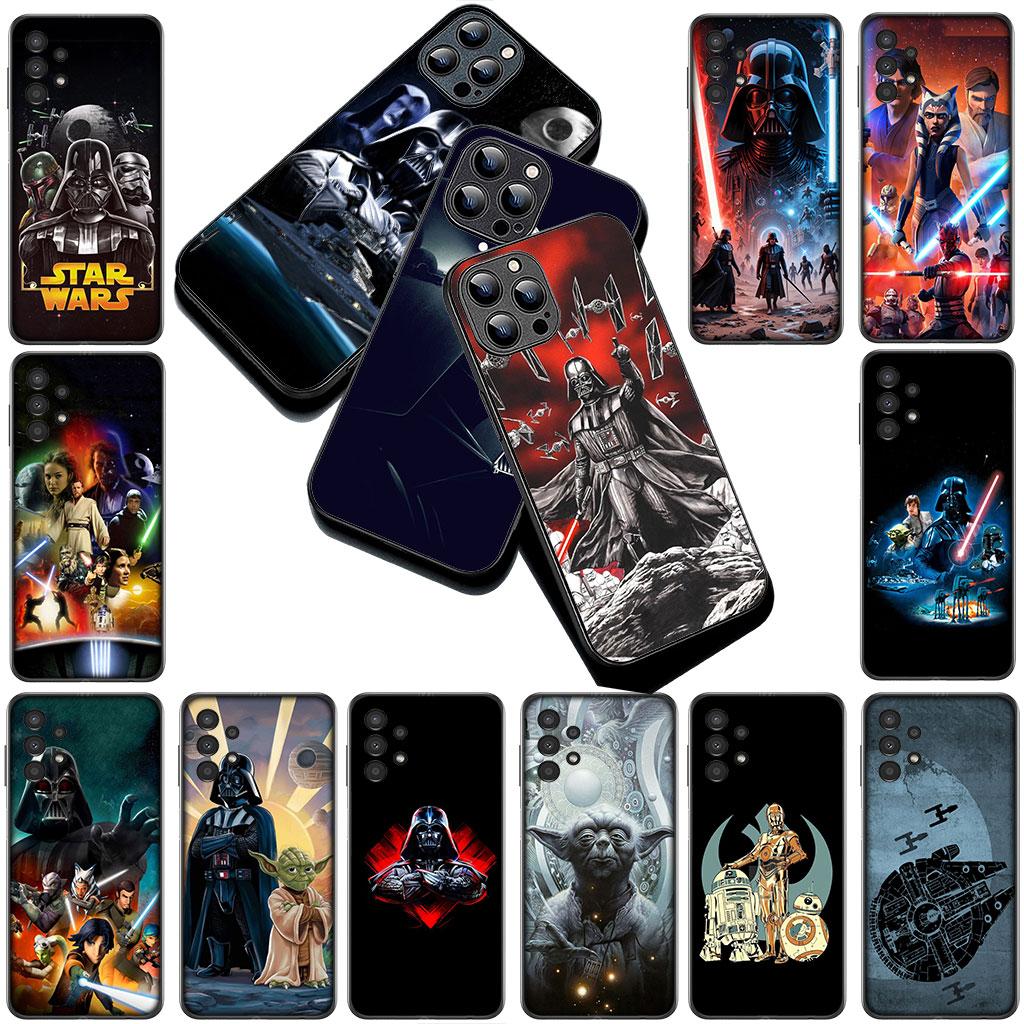 Чехол для телефона Yodas Stars Darths Wars j-Jedis Vader для Samsung Galaxy S22 S21 S20 FE Ultra Plus A07 A17 A15 A16 A25 A57 A37