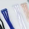 1pair Three Rows Shoulder Straps Adjustable Underwear Straps Intimates Accessories Bra Strap  Women
