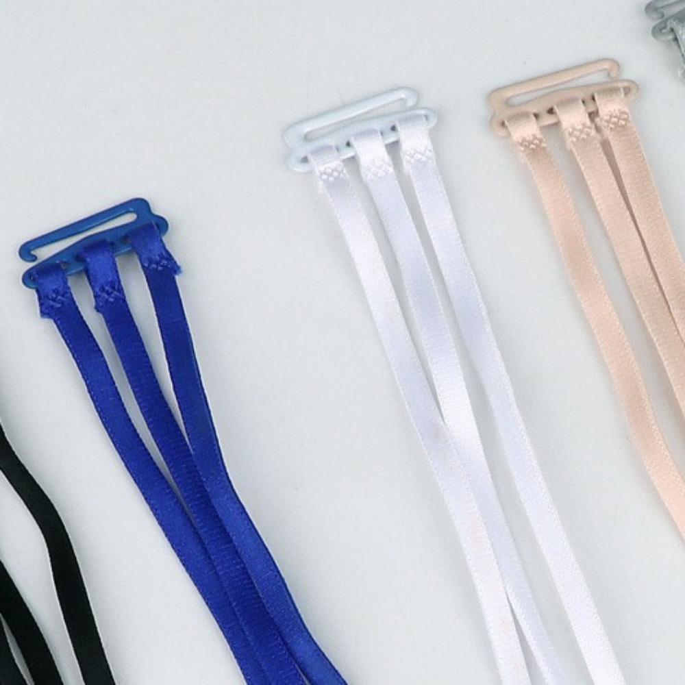 1pair Three Rows Shoulder Straps Adjustable Underwear Straps Intimates Accessories Bra Strap Women