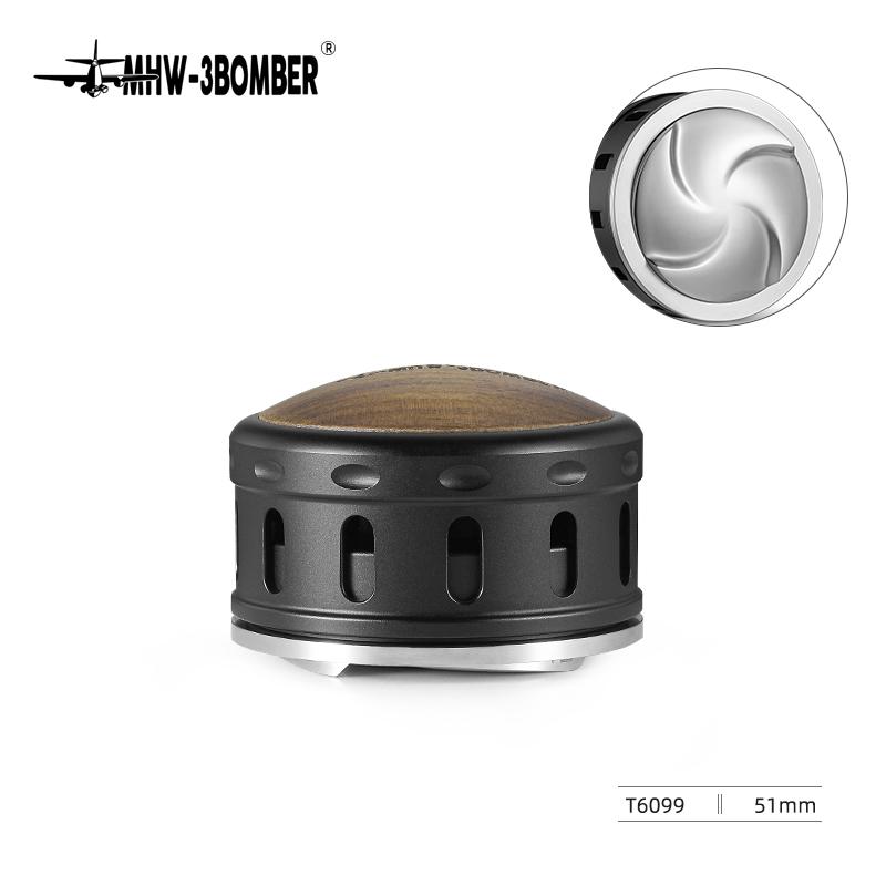 MHW 3BOMBER Гравитационный распределитель кофе Адаптивная высота Инструмент для распределения эспрессо для 51/53/58MM Портафильтр Аксессуары для кофе