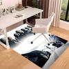 Fast and Furious Printed Absorbent Washable Carpet, Non-Slip Bathroom Mats, Kitchen Rugs, Yoga Mat,Living Room Entrance, Camping Picnic Rugs