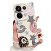 Винтажный чехол для бильярда с принтом леопарда и звезд для Xiaomi Redmi Note 14 13 Pro 5G 4G 12 11 Funda Xiaomi 14T 13T 11T Pro Силиконовый чехол с текстурой кожи