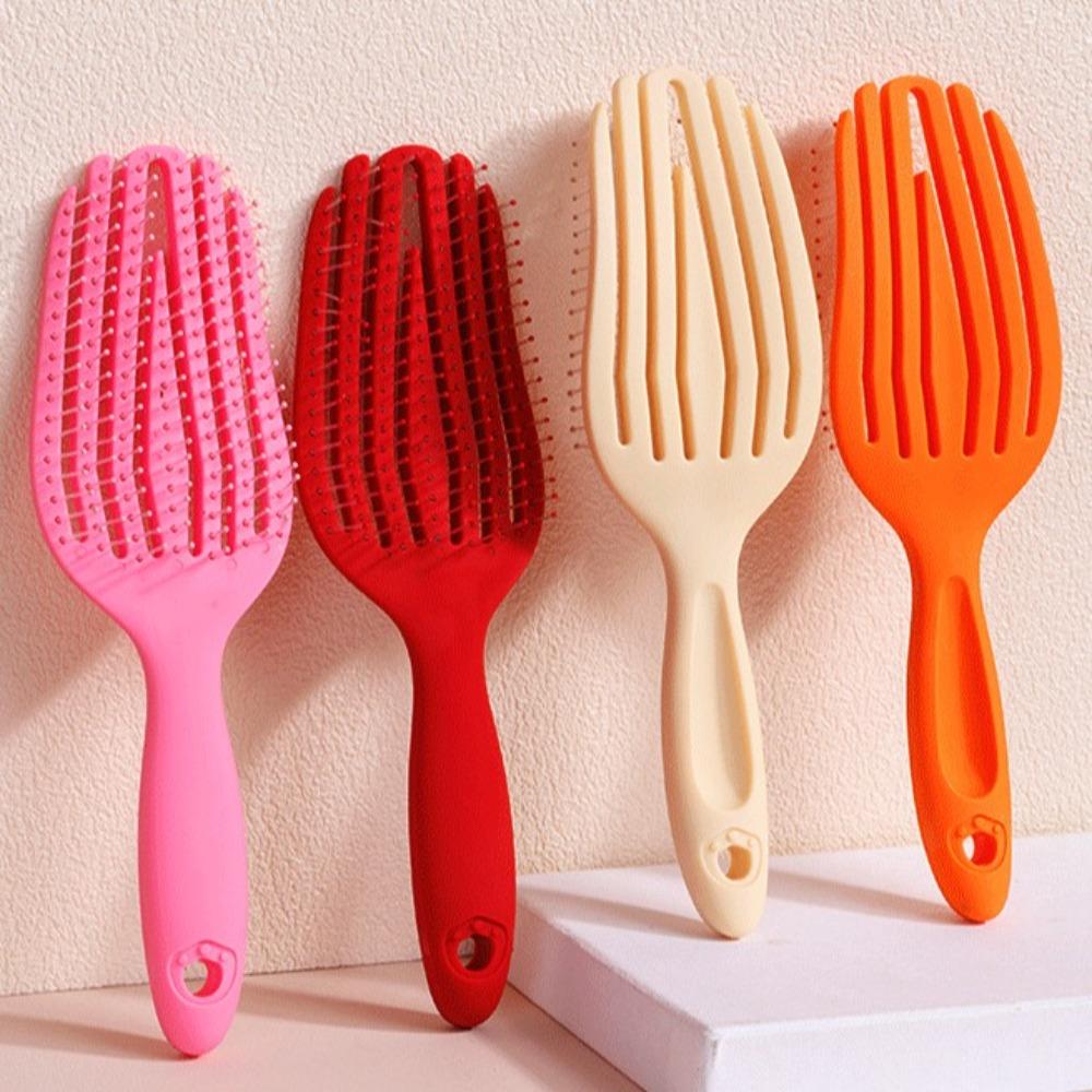 Curly Hair Long Hair Air Cushion Comb Bouffant Hair Hollow Comb Scalp Massage Comb  Hair Salon