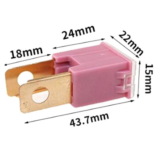 100A 80A 70A 40A 30A 60A 50A Мужской PAL Медленный автомобильный предохранитель