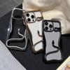 Чехол для телефона в форме полой змеи для iPhone 16 Plus 15 Pro Max 14 Pro 13 12 11 с покрытием из мягкого силикона, противоударный бампер