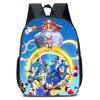 Cartoon Animation Sonic Primary And Secondary School Students Schoolbag Children'S Men'S And Women'S Backpack Schoolbag