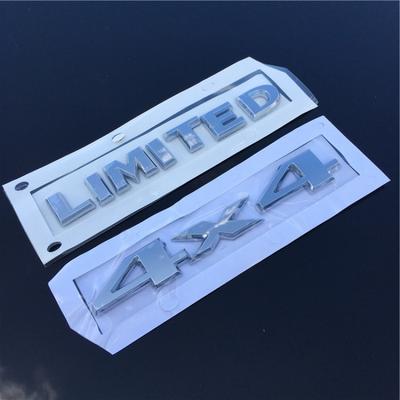Стайлинг автомобиля, багажник, корпус, ABS, 3D наклейка, ограниченная эмблема 4X4 для Je + ep, аксессуары для украшения автомобиля