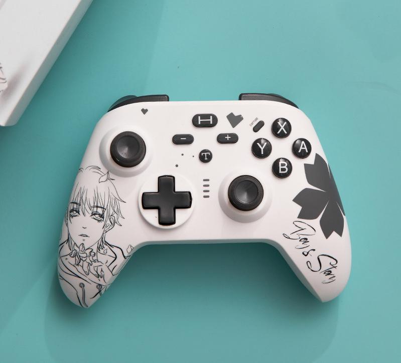 Беспроводной Bluetooth-геймпад для Switch PC для N2S, совместимый с двойной вибрацией