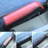 Carbon Fiber Car Leather Handbrake Cover Protective Sleeve Hand Brake Protection for Ford Focus 2012-2018 Accessories