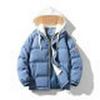 Unisex Winter Cotton-Padded Hooded Jacket - Loose, Versatile, Thick, and Warm for Couples