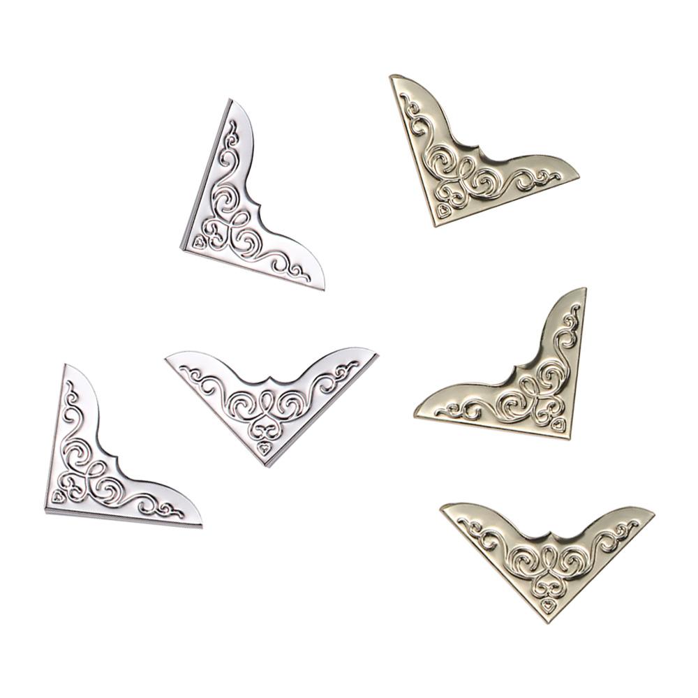 Jewelry Box Photo Frame Book Corner  Protectors Corner Brackets Scrapbooking  Albums Menu Folder