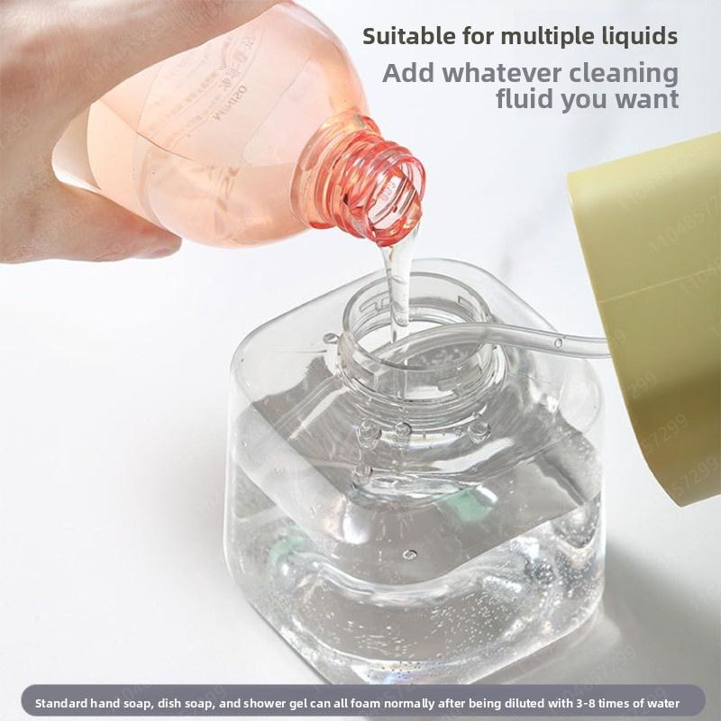 Automatic Sensor Foam Dispenser Touchless Type-C Charging Capacity Smart Liquid Soap Dispenser Infrared Sensor Soap Dispenser Mi