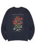 Свитшот Ellamo Rose Rouge Унисекс Большого Размера S~4XL (Тип А)