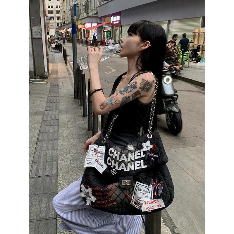 INS Ленивый Стиль Полосатые Многослойные Широкие Брюки с Завязками с Высокой Посадкой Повседневные Брюки в Пол