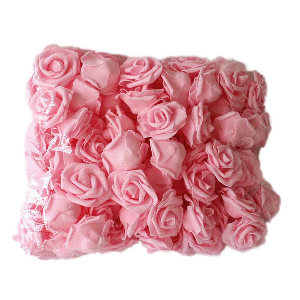 100 шт. 7 см букет искусственных цветов из пеноматериала в нескольких цветах для свадеб и декора своими руками