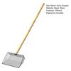 Large Chicken Poop Scooper Stainless Steel Chicken Coop Cleaning Shovel with Wooden Handle 3-in-1 Litter Scoop for Chicken Coop Accessories