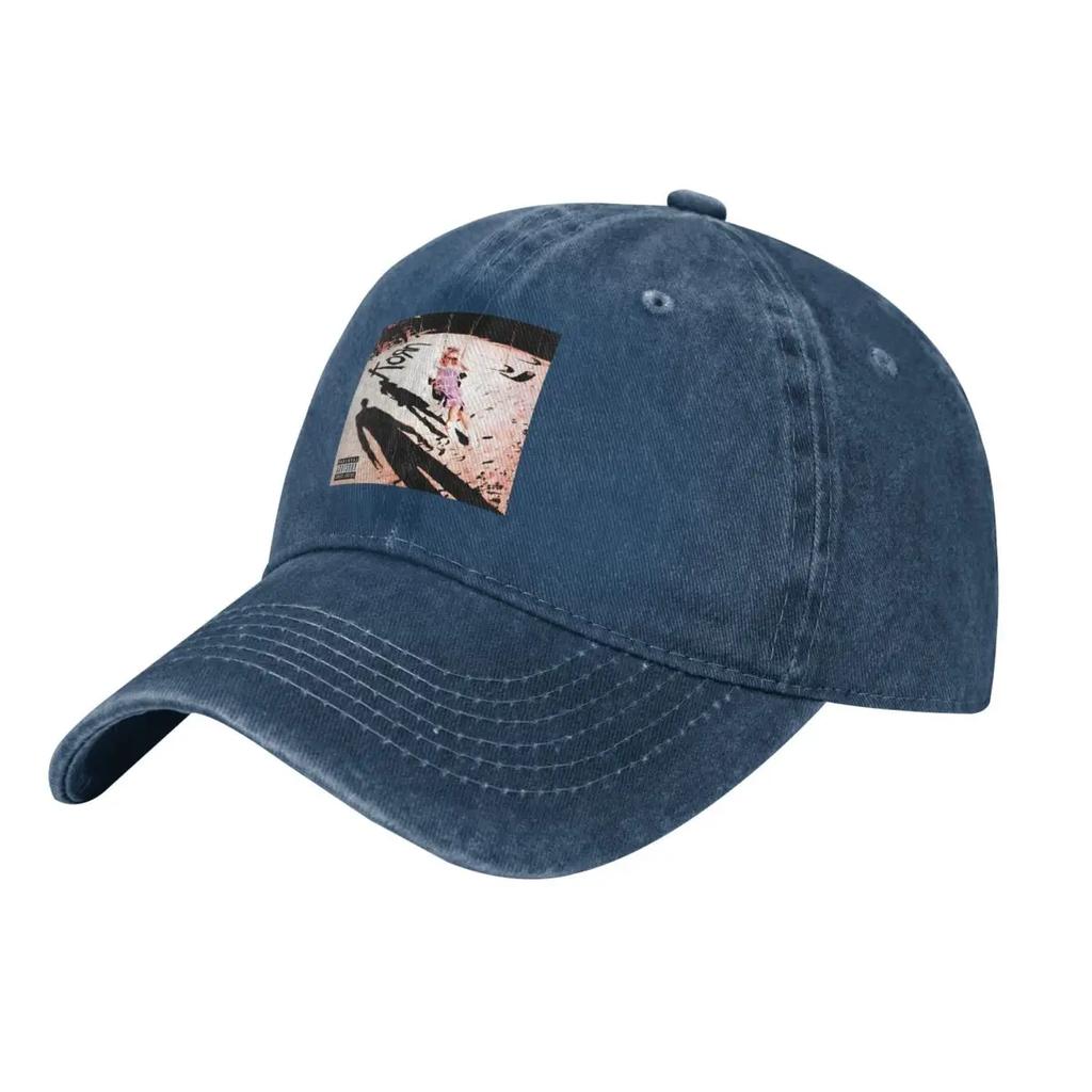 Kornholio 90s Cartoon Nu Metal Band denim Hat Outdoor Adventures Cap Female Mens Baseball Cap