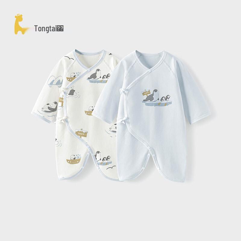 Tongtai Боди-пеленка для новорожденных из чистого хлопка с бабочкой