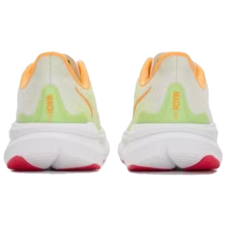 HOKA One One Mach 6 Y2K Ретро Удобные Легкие Прочные Низкие Кроссовки для Бега на Короткие Дистанции Женские кроссовки Белый Зеленый 1147810-WTLT