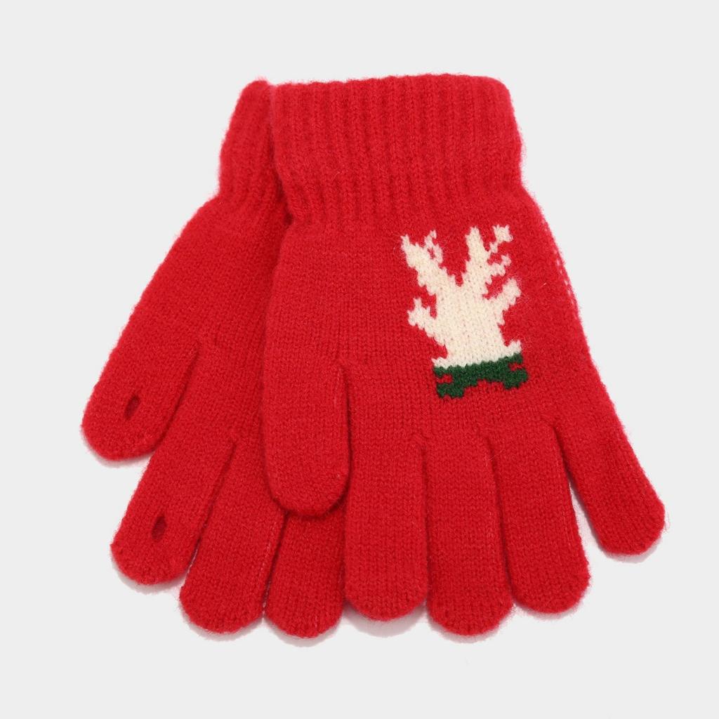 Женский зимний модный комплект из трех предметов: шапка, шарф, перчатки, защищающий от холода