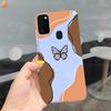 For Samsung Galaxy M21 2020 Case Silicone Soft Cute Cat Butterfly Black TPU Bumper For Samsung M21 2020 Phone Back Cover Funda