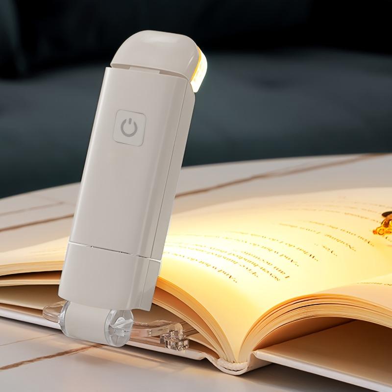 1pcUSB charging folding light, eye protection reading book night light, suitable for night reading, 3 light colors