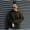 Knitted Striped Sweater Women Loose Pullovers O-neck Full Sleeve Female Autumn Winter Lady Casual Match All Jumpers