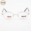 Elderly Women's Metal Full-Rim Oval Frame Retro Reading Glasses 100 Strength - Style 826