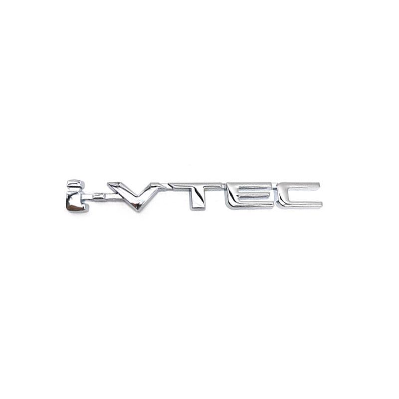 Ivtec i-vtec letter badge car stickers for honda 10th generation new CIVIC Accord car logo modification rear trunk metal labels GI7