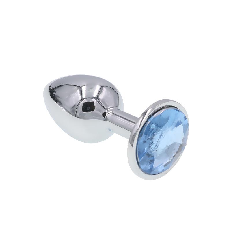 Большая металлическая анальная пробка для заднего двора, секс-игрушки, устройство для анальной дилатации, секс-инструменты, игрушки для взрослых, имитация анальной пробки, упаковка в пылевой мешок