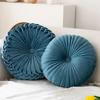 Nordic Ins Pumpkin Pillow Round Pillow Pink Seat Cushion Waist Pillow Living Room Sofa Homestay Decoration Wheels PuTuan