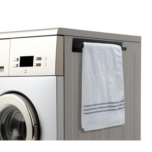 UMJCWELL Magnetic Paper Holder/Towel Rack, Kitchen Magnetic Towel Hanger, Wide, Matte Finish, Strong Magnet, Convenient for Refrigerators, Washing Mac