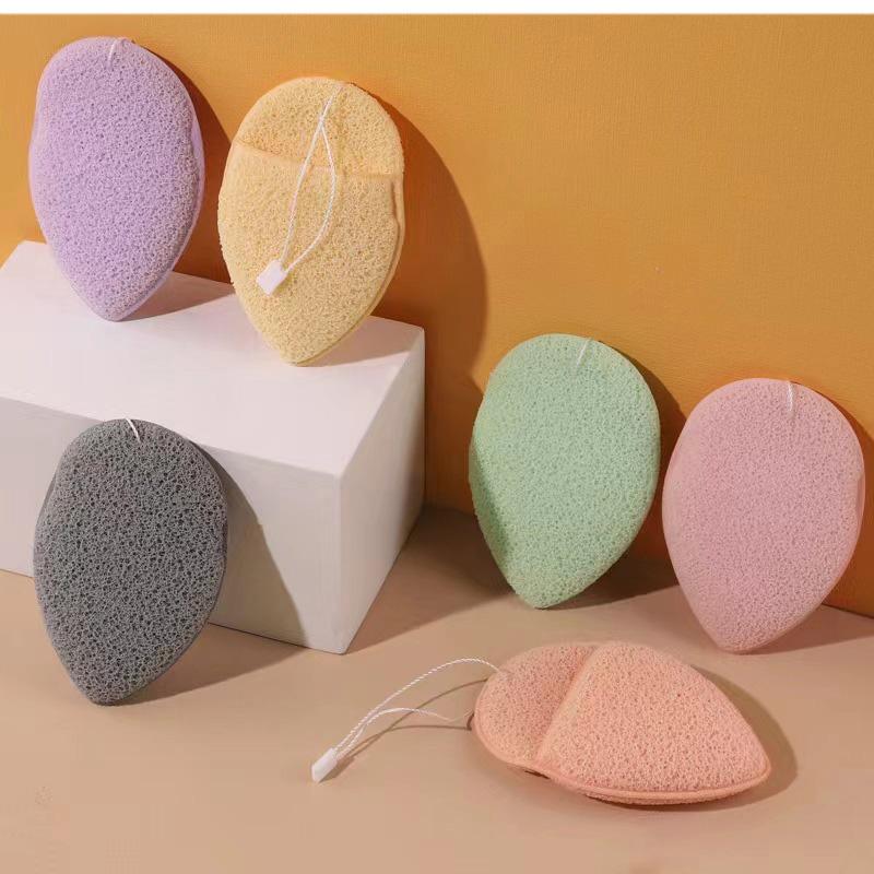 Натуральный очищающий спонж для мытья лица Konjac Konnyaku Exfoliator Очищающая губка Многоразовый инструмент для глубокой очистки лица