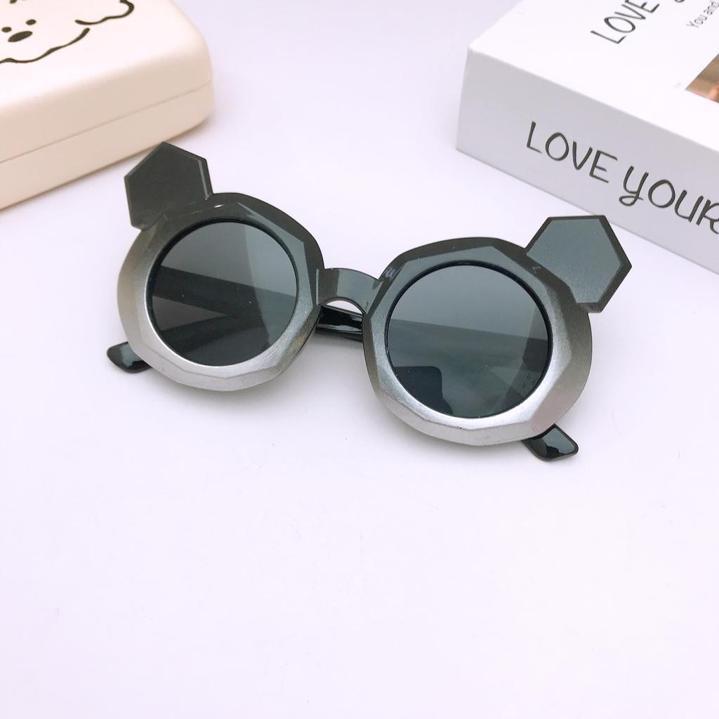 Cute Ears Children'S Sunglasses Trend Sunscreen Uv Protection Baby Sunglasses Travel Glasses