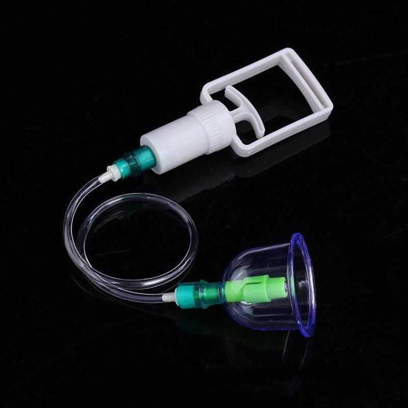 Бытовой набор для баночной терапии, вакуумный насос на присоске, ABS, толстые, 12 банок, баночные массажные чашки, акупунктурный массажер, уход за здоровьем