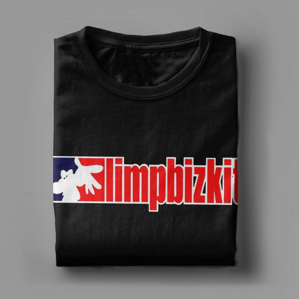 Мужские футболки Amazing Of Limp Bizkit Is An American Rap Rock Vintage Cotton Tee Shirt Short Sleeve T Shirts Crewneck Clothing
