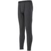 Breath Thermo Thin for Daily Long Tights Size L Underwear, Heat-Generating Innerwear, Use, (Front Opening), Men's, Black,