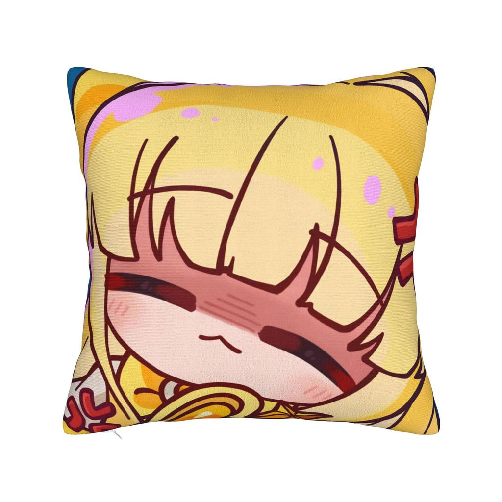 Decorative Pillow Cover Trickcal CChibi Go Games Merchandise Living Room Throw Pillow Case Cover Square Multiple Sizes