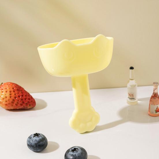 Держатель для мороженого, герметичный каплеуловитель, подставка для мороженого с ручкой в ​​виде кошачьего когтя, многоразовый держатель для палочек для льда, без беспорядка