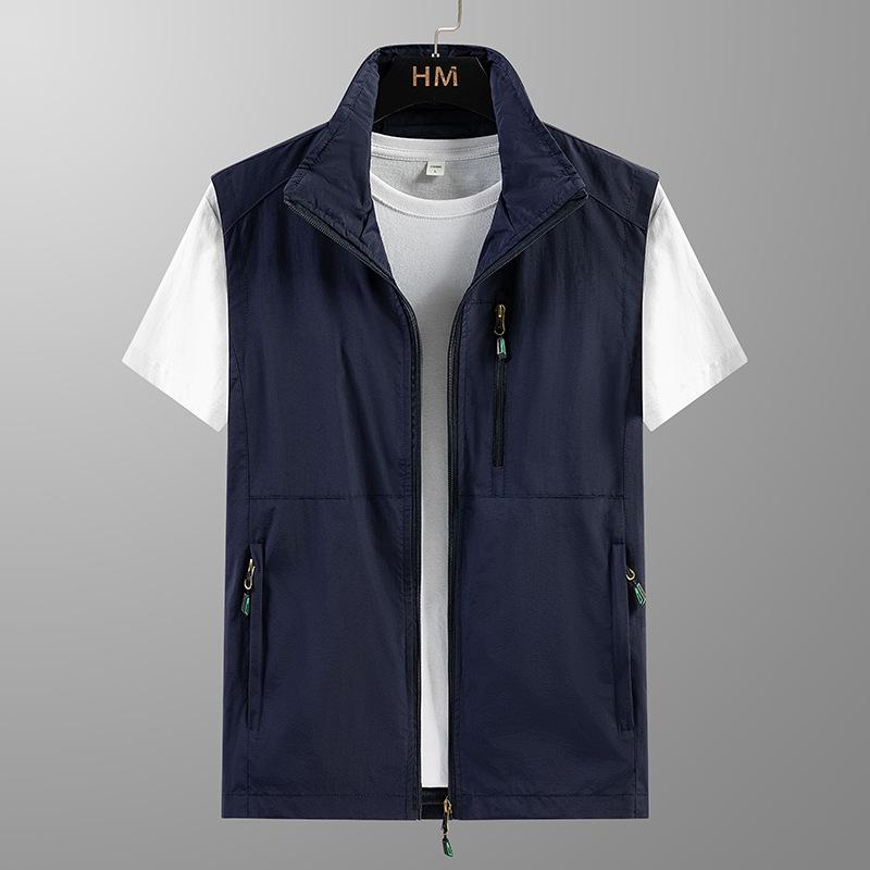 Весенне-осенний мужской жилет для альпинизма на открытом воздухе, жилет больших размеров для спортивной фотографии и рыбалки