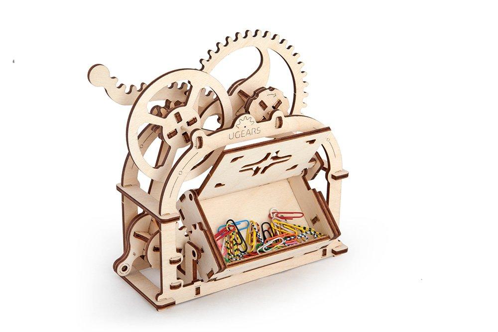 Ugears Mechanical Box 70001 Wooden Puzzle Craft Model Kit No Glue or Tools Required For Adults - -