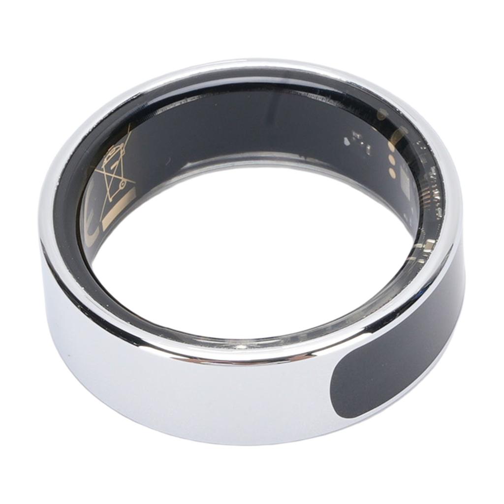 Умное кольцо фитнес-трекер для мужчин и женщин, сенсорный экран, водонепроницаемость 5 АТМ, запись данных о здоровье и упражнениях, подсчет шагов, с зарядной станцией