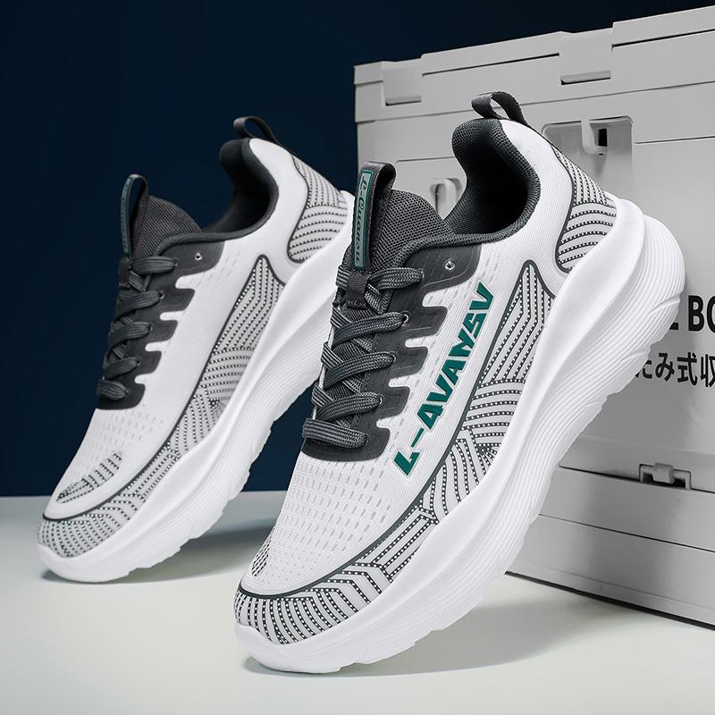 Yrzl Mens Athletic Shoes Running Sneakers Comfortable Walking Shoes Men Non Slip Breathable Training Shoes Casual Sneakers