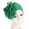 New Woman Beautiful Flower Turban Elastic Cloth Head Cap Hat Ladies Hair Accessories Muslim Women's Hijabs Scarf Cap