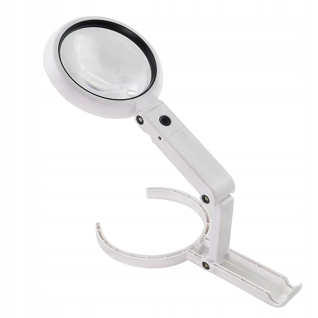 Magnifying Glass 8X Led Stand Usb Powered/Batteries 11X Lamp